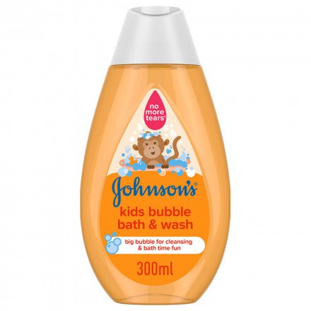 Johnson's - Kids Bubble Bath & Wash 300ml - Body washes & Soap - Hair, Body, Skin - Bath