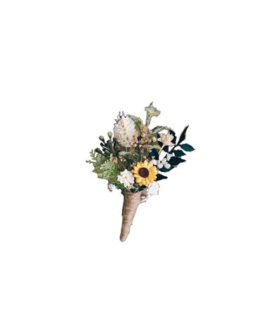 Sunflower boutonniere, Flower Button hole, Rustic Groomsman boutonniere, wedding boutonnière, Rustic wedding