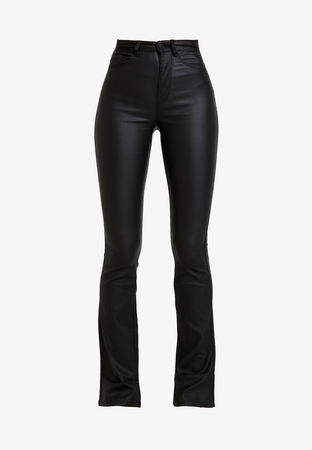 flaire leather pants