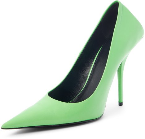 Square Knife Pointed Toe Pump