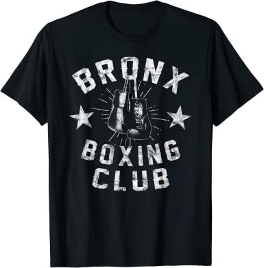 Amazon.com: Bronx Boxing Club - vintage distressed Boxer T-Shirt : Clothing, Shoes & Jewelry