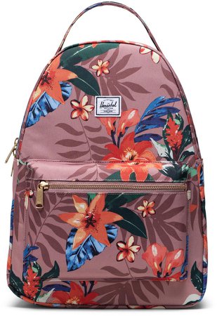 Nova Summer Floral Mid Volume Backpack