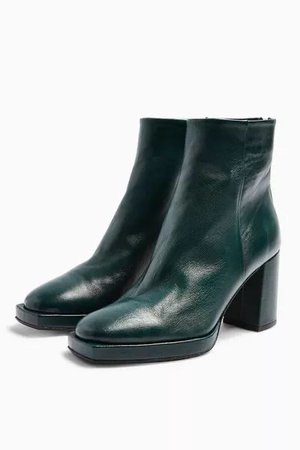 emerald green boots