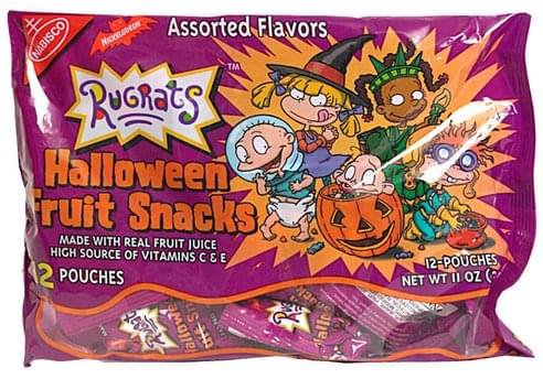 Nabisco Rugrats, Assorted Flavors, Halloween Fruit Snacks - 12 ea, Nutrition Information | Innit