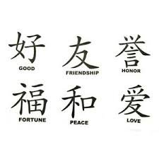 chinese writing tattoos - Google Search