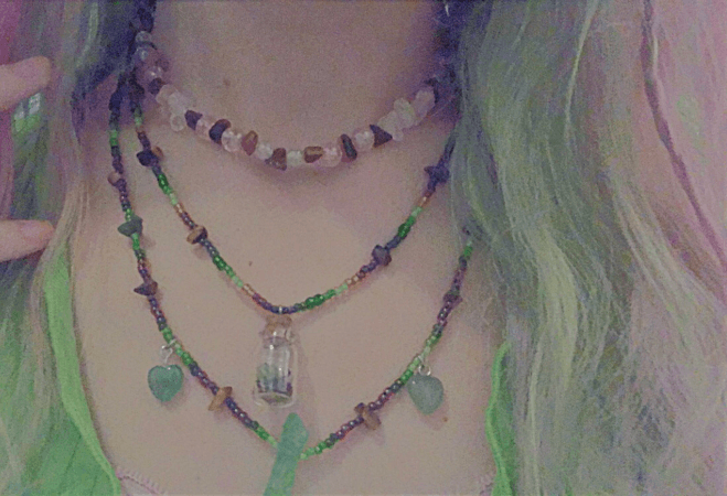 ivycutefruit fairycore necklace necklaces fairy grunge