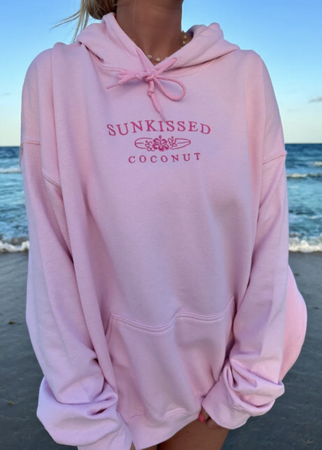 Sunkissed Coconut Light Pink Sweatshirt