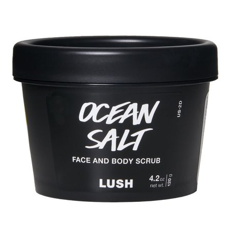 lush sea salt scrub