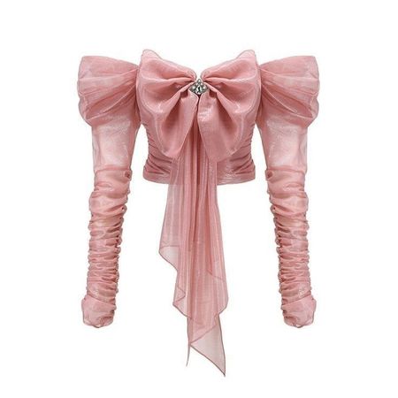 pink ribbon top