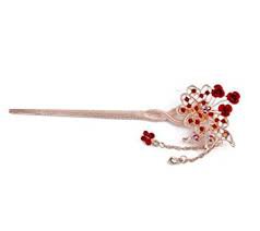 red chinese hair clip - Google Search