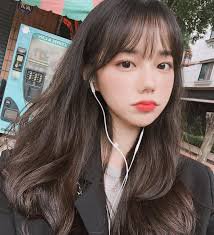 korean girl with bangs hair - Google Search