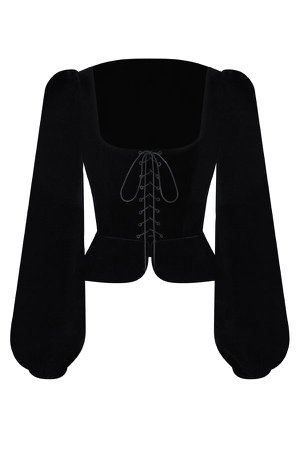 THE CORSELETTE JACKET – The Vampire's Wife
