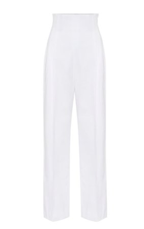 suit trousers white