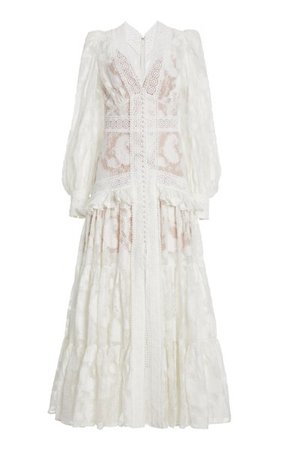 Suffield Ruffled Lace Maxi Dress By Acler | Moda Operandi