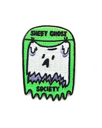 Sheet Ghost Society Patch – Strange Ways