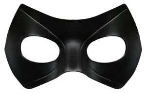 Black Canary Black Leather Eye Mask