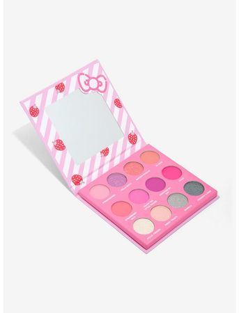 Hello Kitty Strawberry Milk Eyeshadow Palette | Hot Topic
