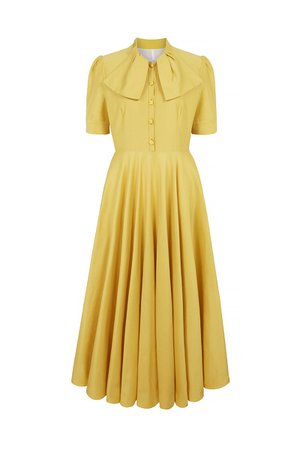Allison Dress Dandelion Yellow – Suzannah
