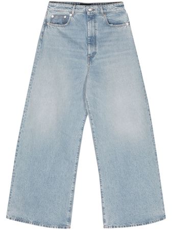 Sportmax low-rise wide-leg Jeans - Farfetch