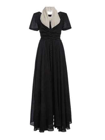 long maxi white black dress dresses