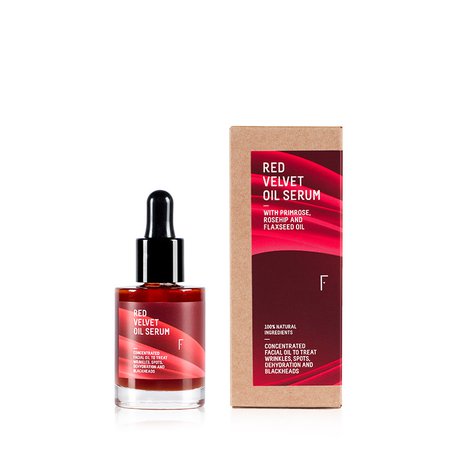Olio Viso 100% Naturale | Red Velvet Oil Serum | Freshly Cosmetics
