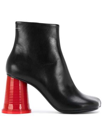 Mm6 Maison Margiela Cup Heeled Boots $660 - Shop SS18 Online - Fast Delivery, Price