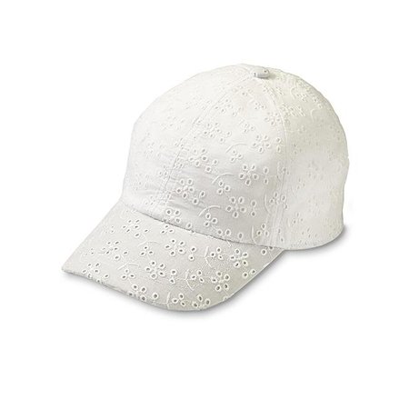 Women's Lace Baseball Hat - Floral