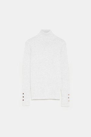 BASIC TURTLENECK SWEATER - Sweaters-KNITWEAR-WOMAN-NEW COLLECTION | ZARA United States