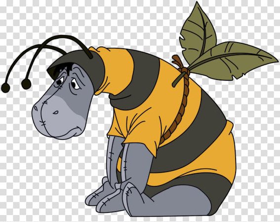 eeyore winnie the pooh disney bee
