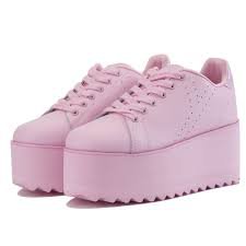 baby pink platform sneakers - Google Search