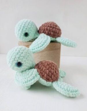 turtles crochet