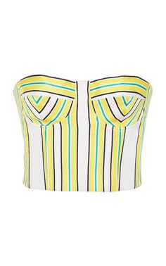 Alexis's 'Summer' striped bustier top
