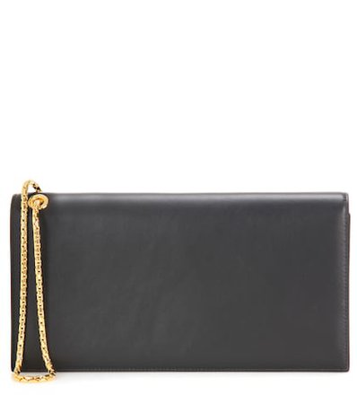 Leather clutch