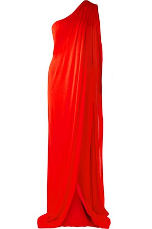 TOM FORD | One-shoulder draped jersey gown | NET-A-PORTER.COM