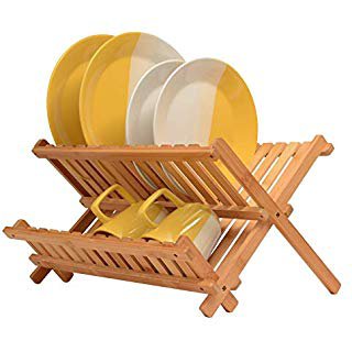 MobileVision Bamboo Storage Bins for Pantry & Kitchen Cabinet Organizer Multi-Purpose 2 PC Stackable Set for Canned Goods, Vegetables, Pouches, Boxed Meals & More: Amazon.ca: Home & Kitchen