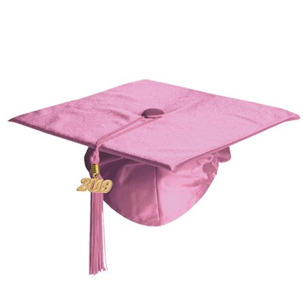 pink graduation cap