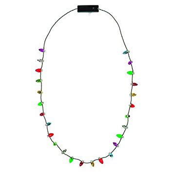 Lotsa Lites Christmas Holiday Flashing Light Bulbs Necklace (sold individually), Necklaces - Amazon Canada