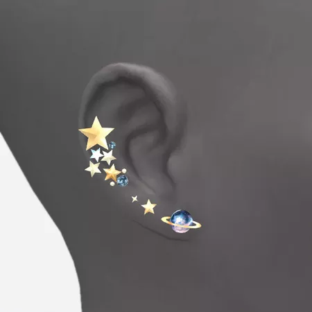 Galaxy Earrings | toksik