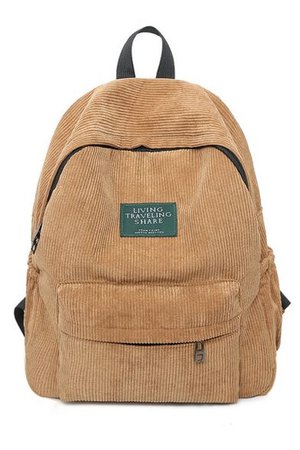 corduroy backpack