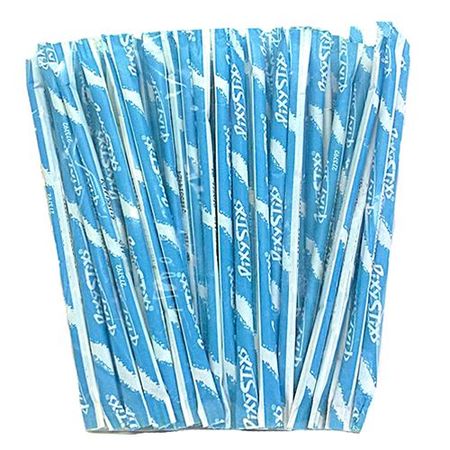 Blue Pixy Stix Candy Powder 6" Straws - 100 Piece Package - All City Candy