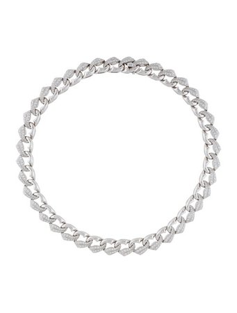 Bvlgari Vintage 18K 5.60ctw Diamond Doppio Cuore Necklace - Necklaces - BUL35828 | The RealReal