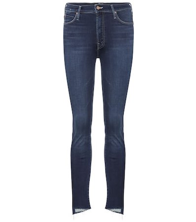 Stunner Zip Ankle Step Fray jeans