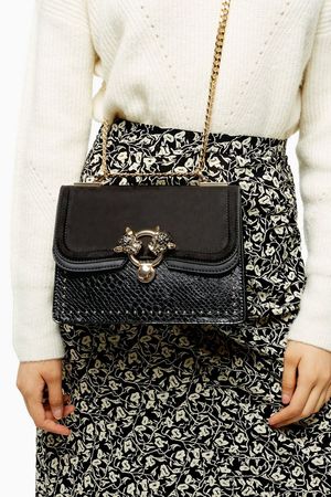 DOUBLE Panther Cross Body Bag | Topshop