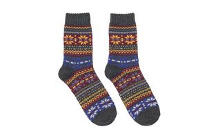 Nordic Socks Soft COZY™ Warm (Zelta - Black) - Unisex - Nordic Wools