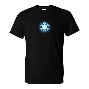 Iron Man Tony Stark Arc Reactor T-Shirt (S-5XL) Ready to ship! | eBay