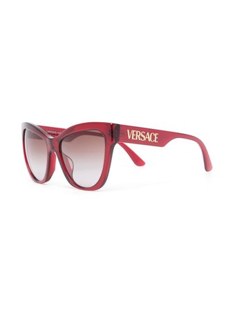 Versace Eyewear cat-eye Frame Sunglasses - Farfetch