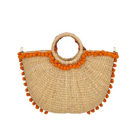 straw orange purses - Google Search