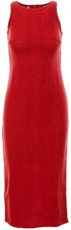 Imaima Samira Maxi Dress In Red