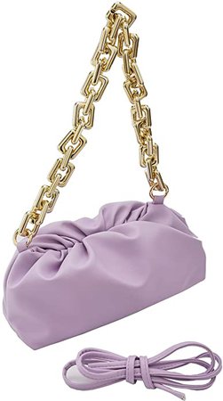 Amazon.com: Cloud Bag Dumpling Shoulder Bag Chunky Chain Pouch Bag: Shoes