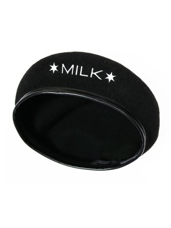Asterisk Logo Beret (Hat / Beret) | MILK (Milk) mail order | Fashion Walker